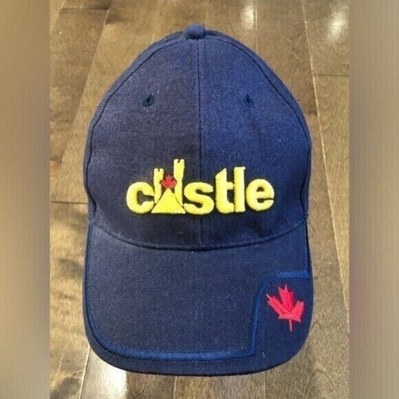 CASTLE blue strapback hat cap - Picture 1 of 5